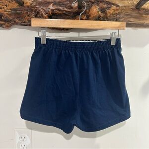 Soffe Blue Athletic Shorts Lightweight Elastic Waist